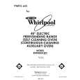 WHIRLPOOL RF4900XLW3 Catálogo de piezas