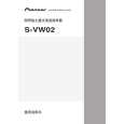 PIONEER S-VW02/DAXJI Manual de Usuario