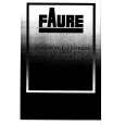 FAURE CCE472W1 Manual de Usuario