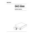 SONY DKC-5000 Manual de Servicio