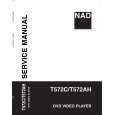 NAD T572C Manual de Servicio