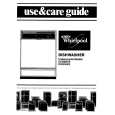 WHIRLPOOL DU2016XS0 Manual de Usuario