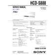 SONY HCD-S888 Manual de Servicio