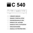 NAD C540 Manual de Usuario