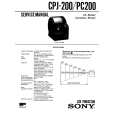 SONY CPJ-PC200 Manual de Servicio