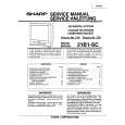 SHARP 21B1SC Manual de Servicio