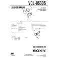 SONY VCL-0630S Manual de Servicio