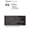 PIONEER F-F6-J/WYXCN5 Manual de Usuario