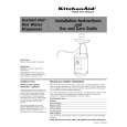 WHIRLPOOL KHWS160NCR0 Manual de Instalación