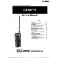 ALINCO DJ-500E Manual de Servicio