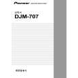 PIONEER DJM-707/NKXJ Manual de Usuario