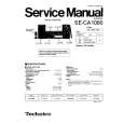 TECHNICS SECA1080 Manual de Servicio