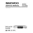 DAEWOO DS2000D Manual de Servicio
