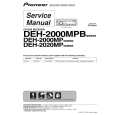 PIONEER DEH-200MP/XS/UR Manual de Servicio