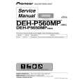 PIONEER DEH-P5650MPXM Manual de Servicio
