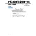 SONY PCVRX465DS Manual de Servicio