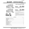 SHARP XL55H Manual de Servicio
