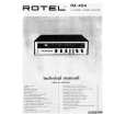 ROTEL RX-454 Manual de Servicio