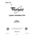 WHIRLPOOL MW3520XP3 Catálogo de piezas
