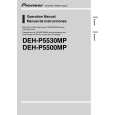 PIONEER DEH-P5530MP/X1B/EW Manual de Usuario