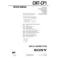 SONY CMTCP1 Manual de Servicio