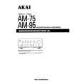 AKAI AM-95 Manual de Usuario