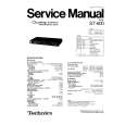 TECHNICS ST600 Manual de Servicio