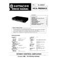 HITACHI HCA7500MKII Manual de Servicio