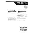 SONY CCP-314 Manual de Servicio