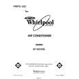 WHIRLPOOL AC1854XS0 Catálogo de piezas