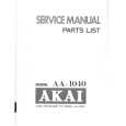 AKAI AA1040 Manual de Servicio