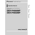 PIONEER DEH-P4650MP/XN/ES Manual de Usuario