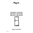REX-ELECTROLUX FB410XS Manual de Usuario