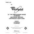 WHIRLPOOL SF5340ERW5 Catálogo de piezas
