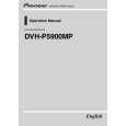 PIONEER DVH-P5900MP Manual de Usuario