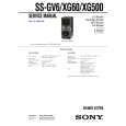 SONY SSXG60 Manual de Servicio