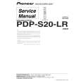 PIONEER PDP-S20-LR/XIN1/E Manual de Servicio