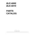CANON BJC-6010 Catálogo de piezas