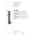GEMINI XL-100 Manual de Usuario