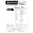 HITACHI VTF860E Manual de Servicio