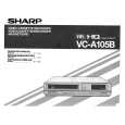 SHARP VCA105B Manual de Usuario