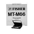 FISHER MT-M66 Manual de Servicio