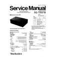 TECHNICS RS-TR979 Manual de Servicio