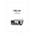 TRIO TRC-60 Manual de Servicio