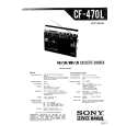 SONY CF-470L Manual de Servicio