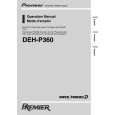 PIONEER DEH-P360 Manual de Usuario