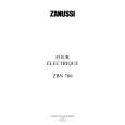 ZANUSSI ZBN766X Manual de Usuario