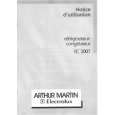 ARTHUR MARTIN ELECTROLUX IC3007 Manual de Usuario