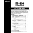 ROLAND DB-900 Manual de Usuario