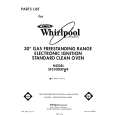 WHIRLPOOL SF3100ERW4 Catálogo de piezas